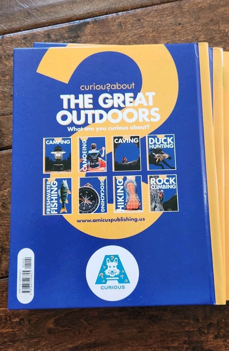 Amicus Learning Book Lot Hardcover Curious About Lot Setbof 5