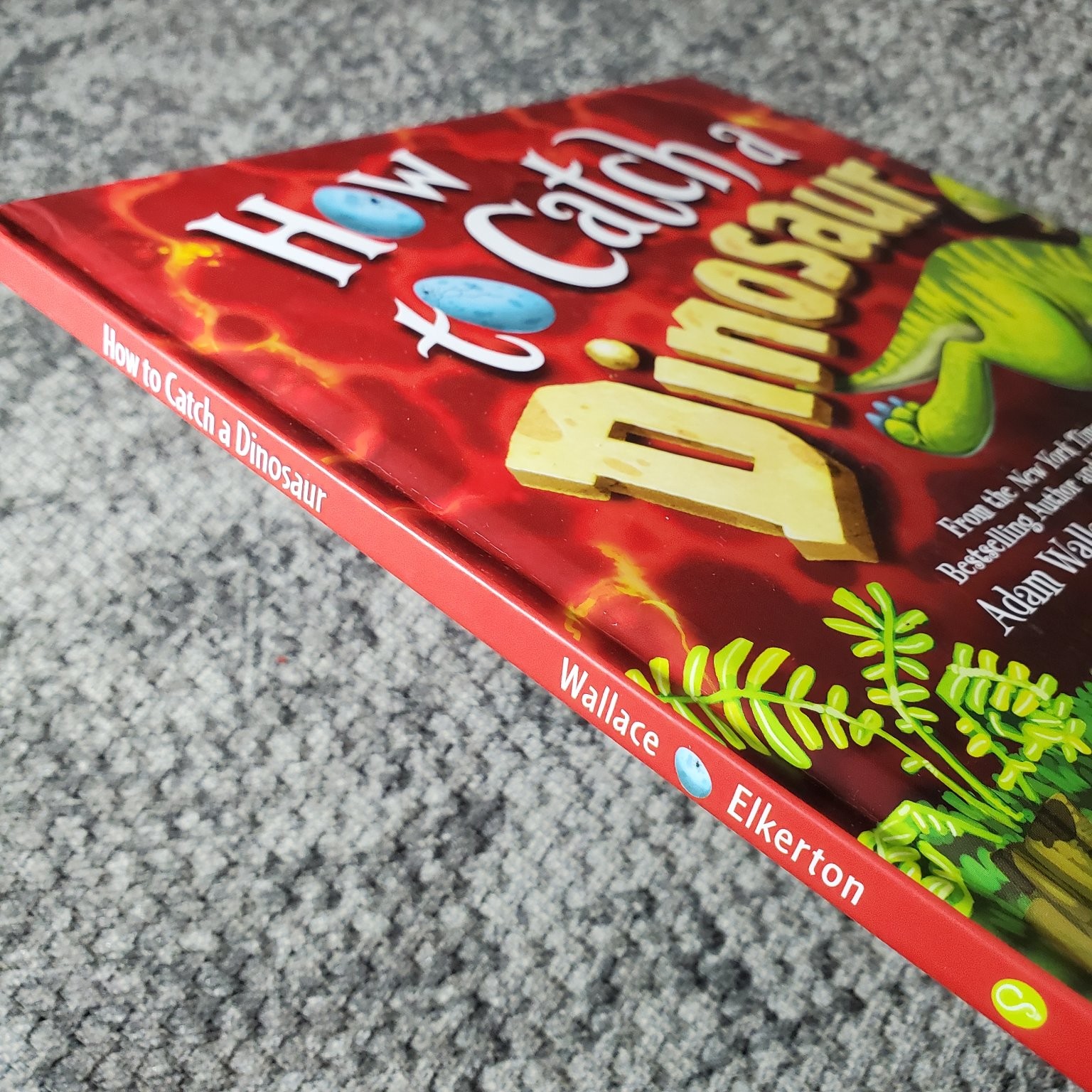 How to Catch a Dinosaur Adam Wallace 2018 Illustrated Kids Book Hardcover