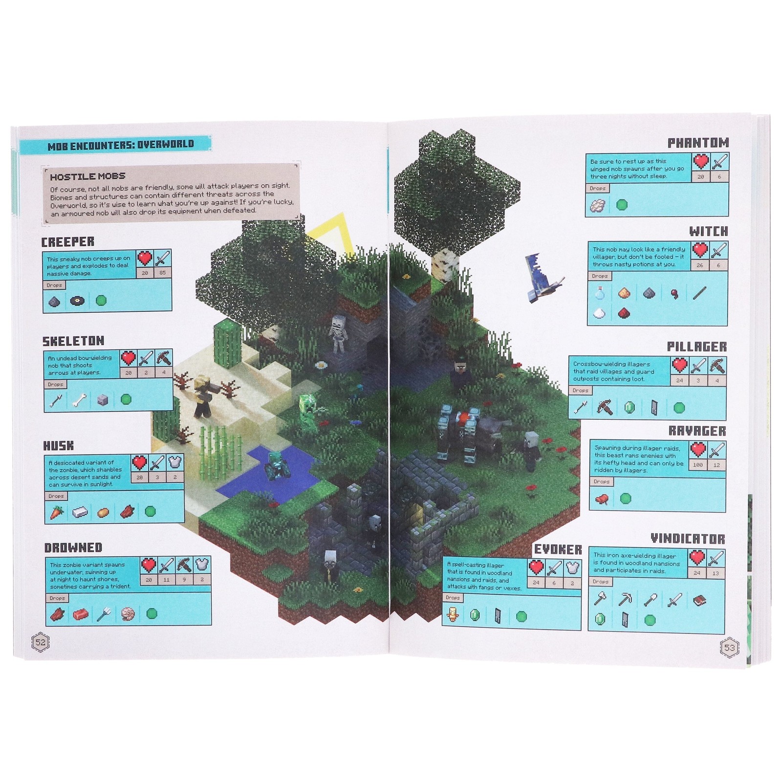 Minecraft Handbook Collection by Mojang AB: 4 Books Set – Ages 8-10 – Paperback