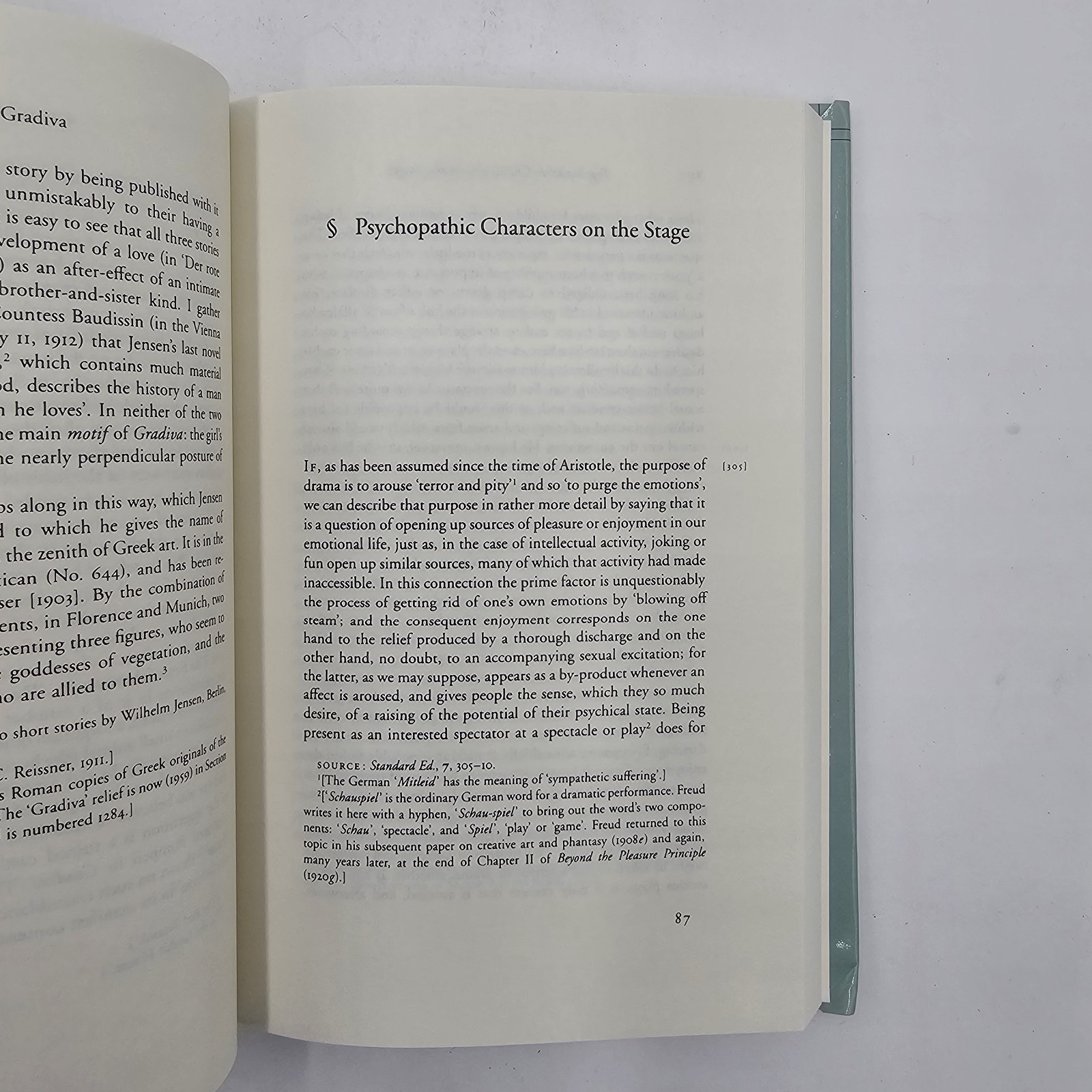 LIKE NEW | Writings on Art and Literature by Sigmund Freud | Psychoanalysis HC