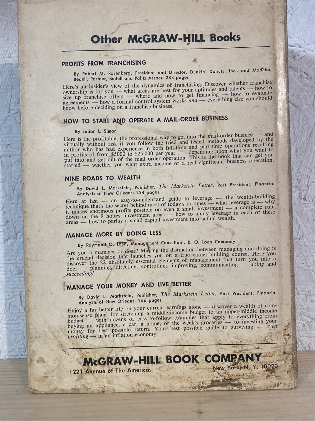 1955 How To Run A Small Business By J K Lasser 332 Pages