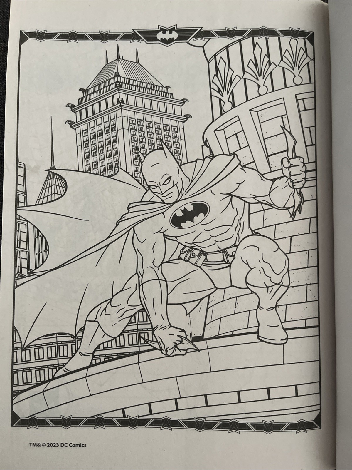 Batman Jumbo Coloring And Activity Book Dark Knight Robin Joker DC Comics