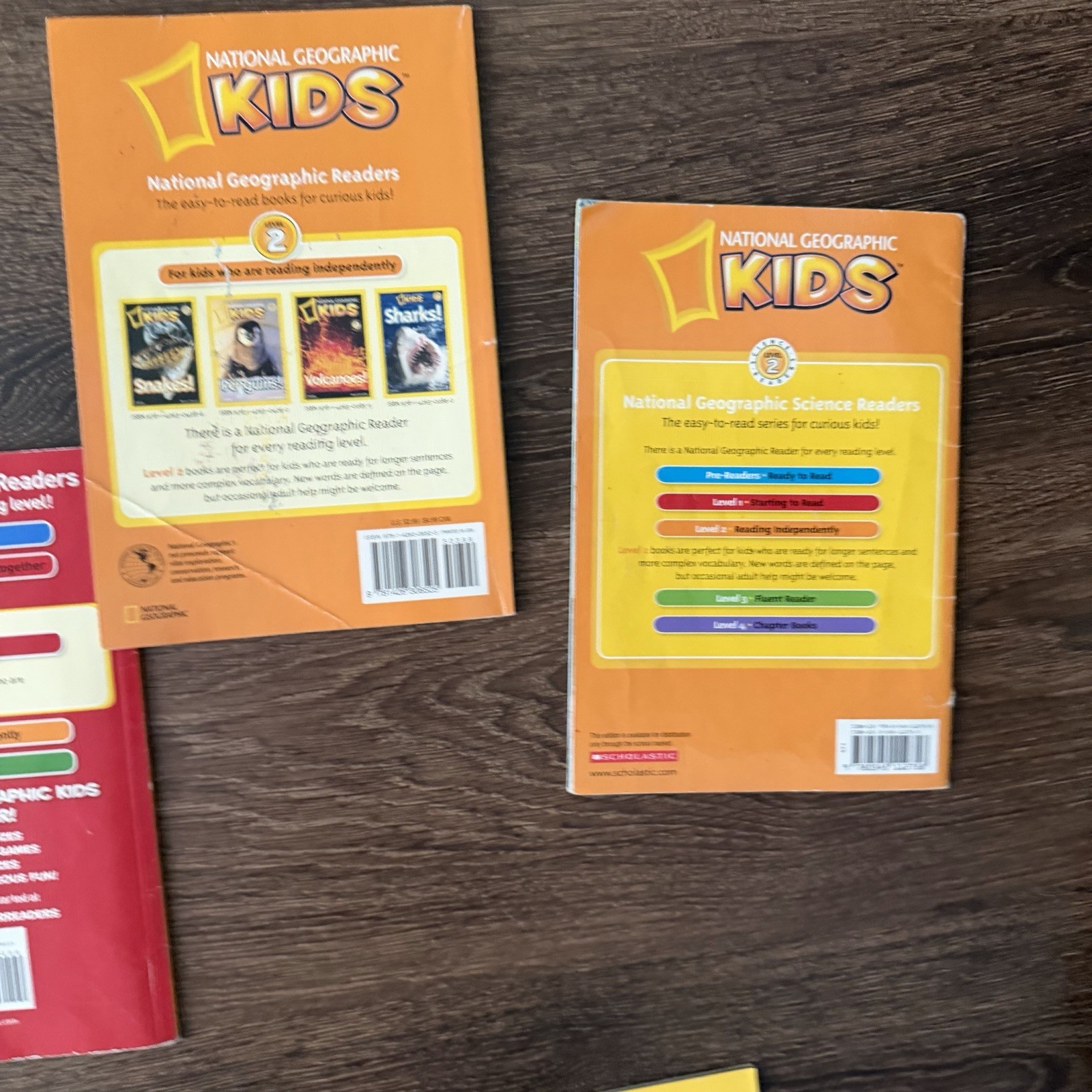 National Geographic Kids Reader Lot 17 Sharks Wolves Dolphins Polar Bears