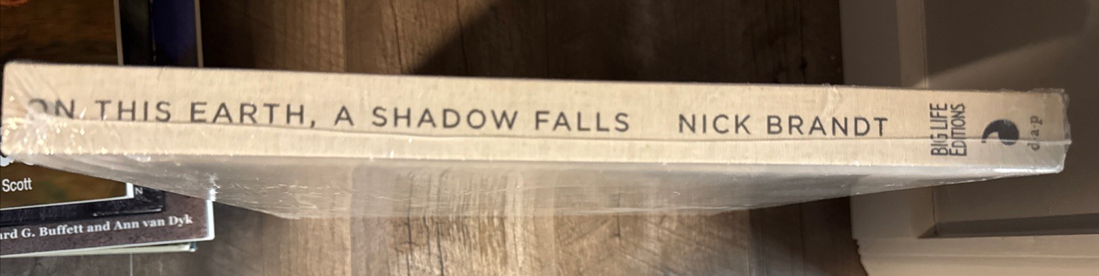 On This Earth A Shadow Falls by Nick Brandt Hardback New with Plastic Sleeve