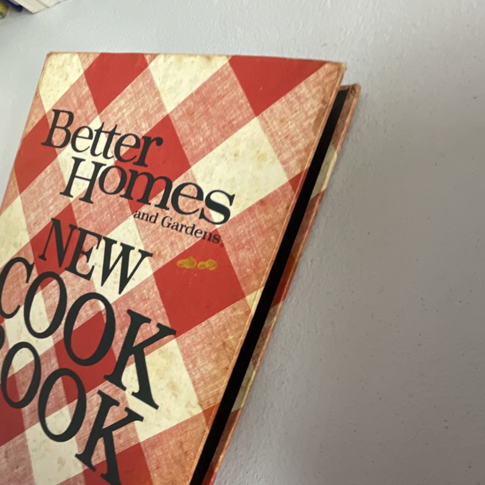 Vintage cookbook (1953) Better Homes and Gardens New Cook Book Ring/Wire Bound