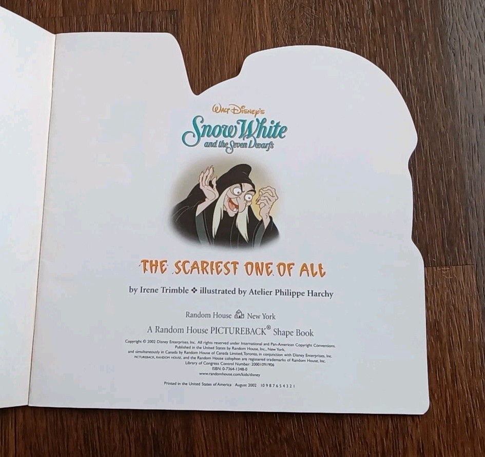 Rare Disney Villains “Scariest One of All” Irene Trimble (2002, Trade Paperback)