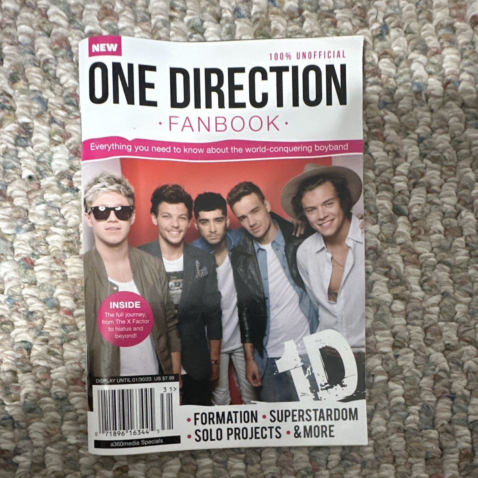 a360media Specials One Direction Fanbook Illustrated (2023, Paperback)