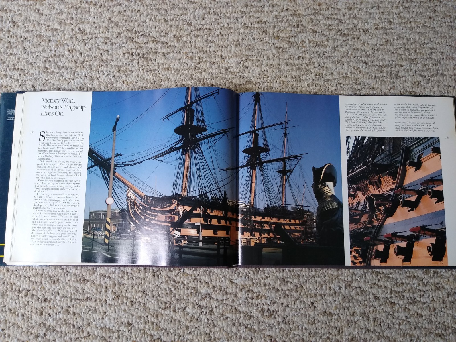 Romance of the Sea Book Vintage Boats Ships Maritime Photography History Vintage
