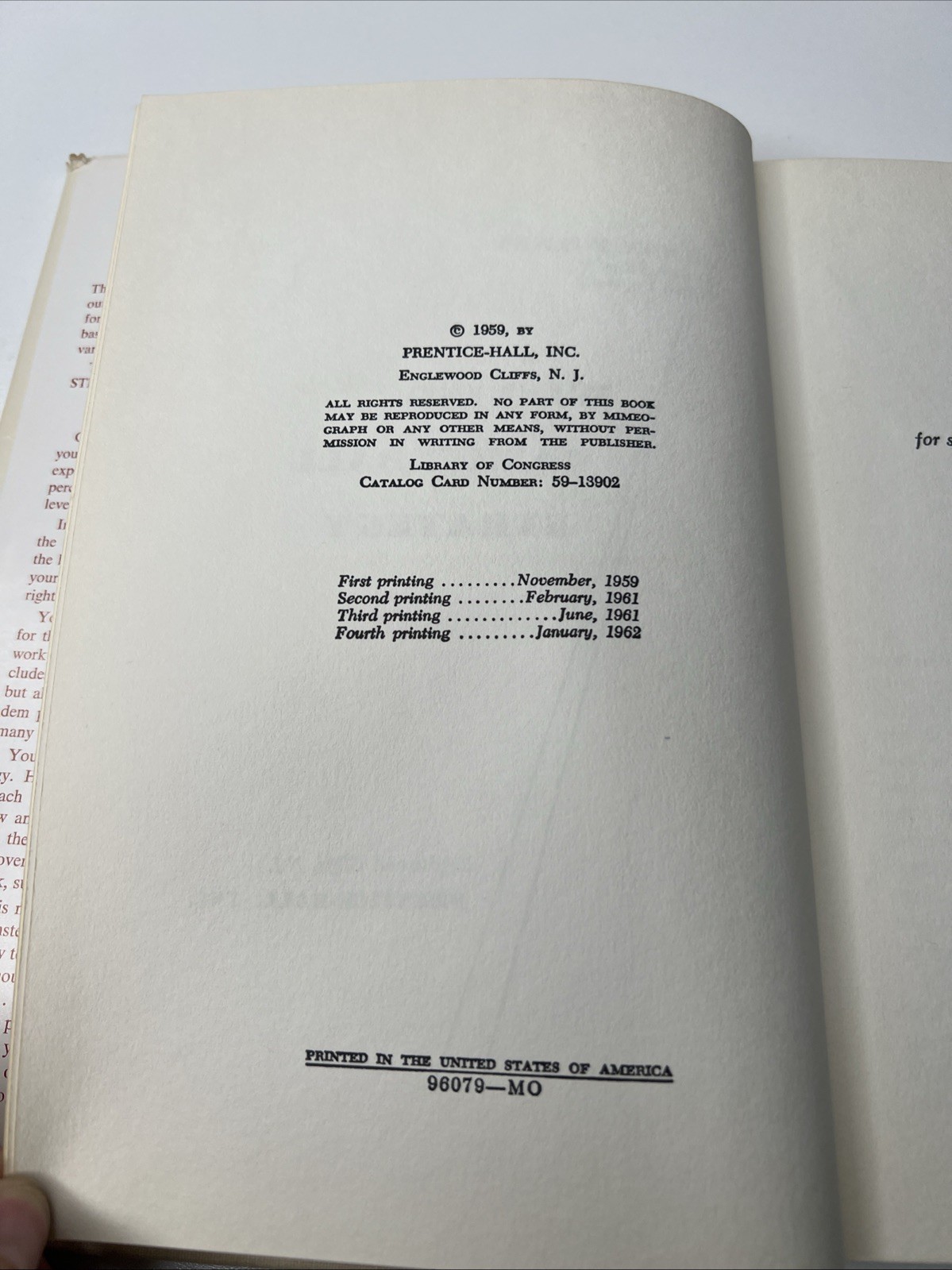 Winning Basketball Strategy by Glenn Wilkes HC 1st Edition 4th Printing 1962