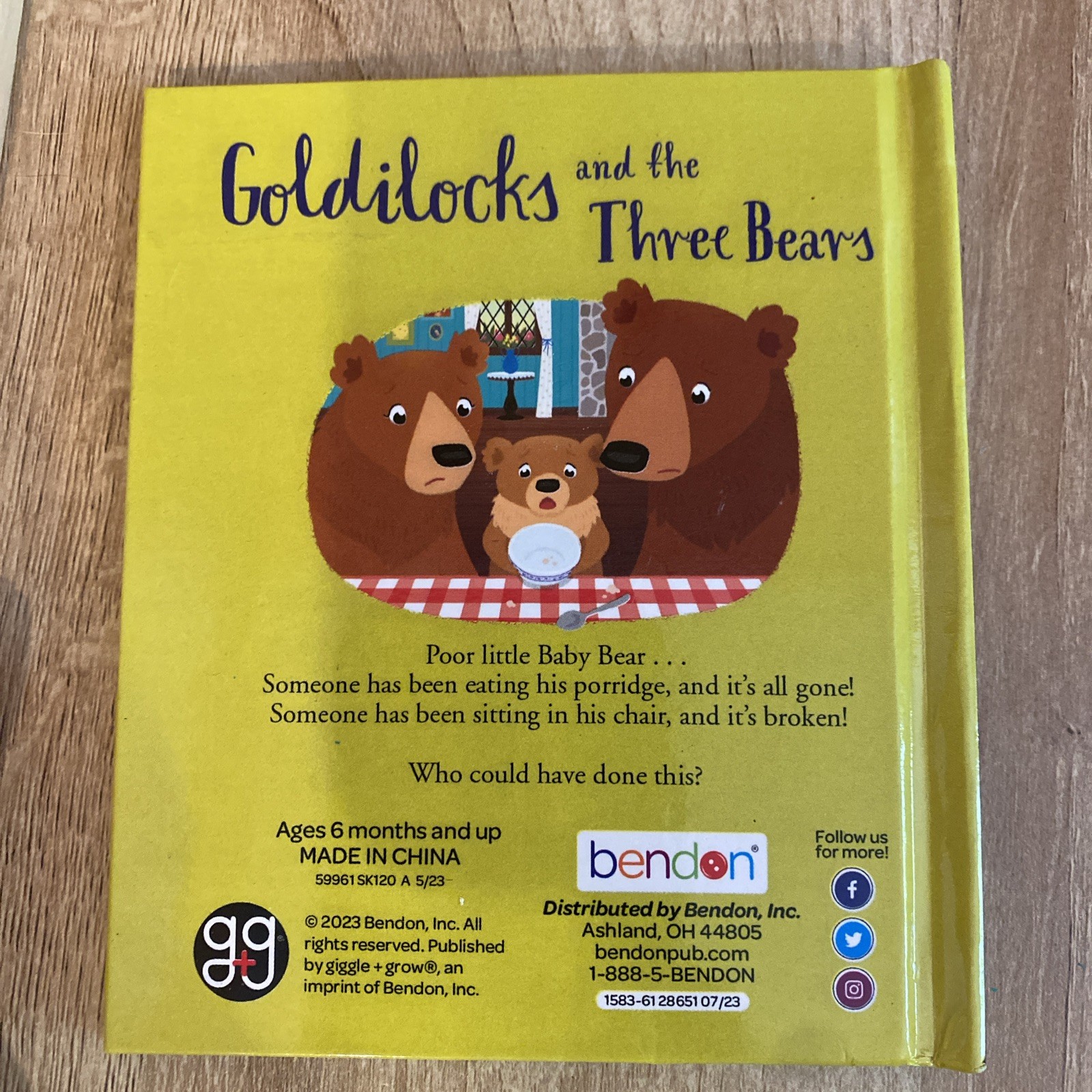 2023 The Velveteen Rabbit Goldilocks Lot (Bendon Inc Print) Small HB Books
