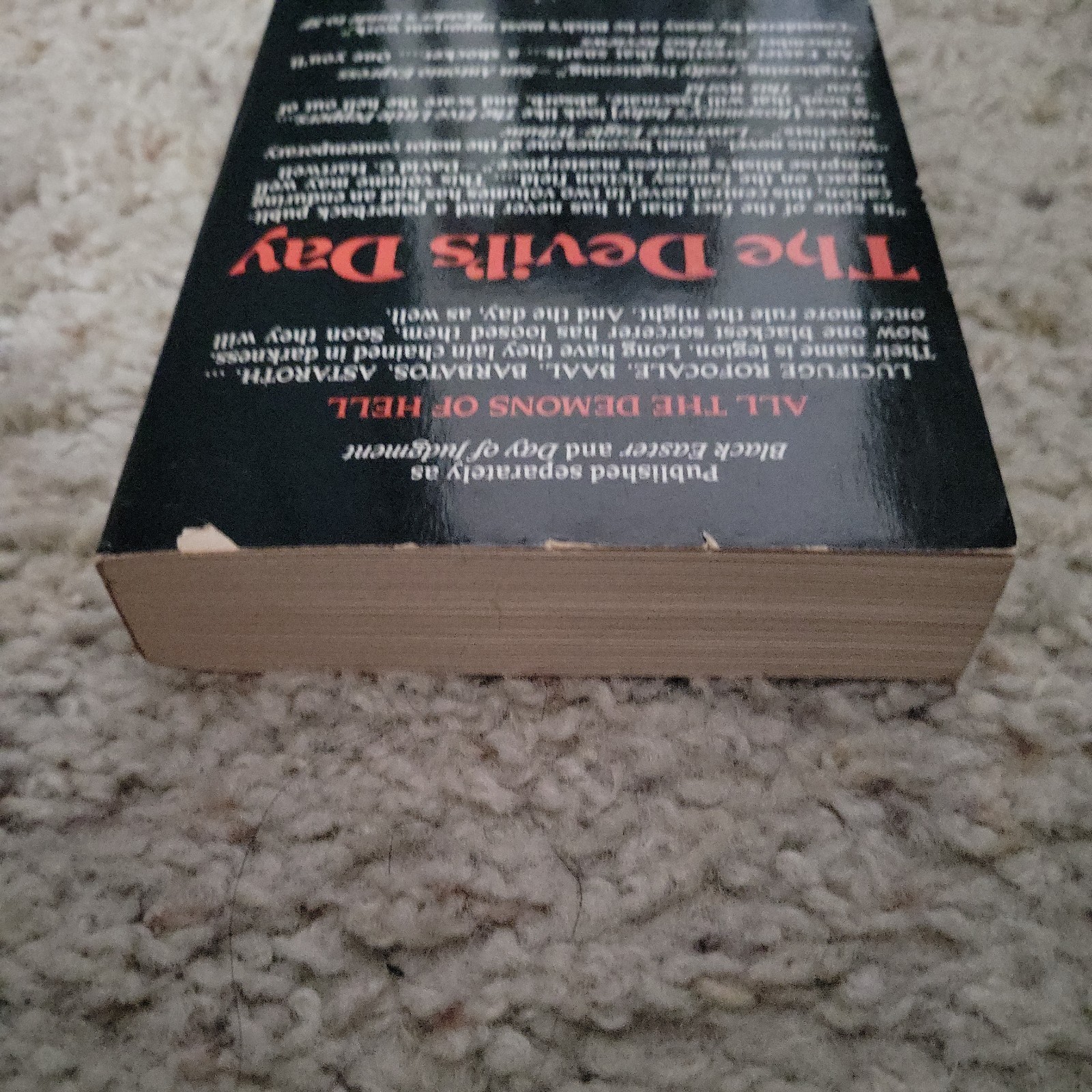 The Devil’s Day – James Blish – 1990 Baen PB -Black Easter & Day After Judgement