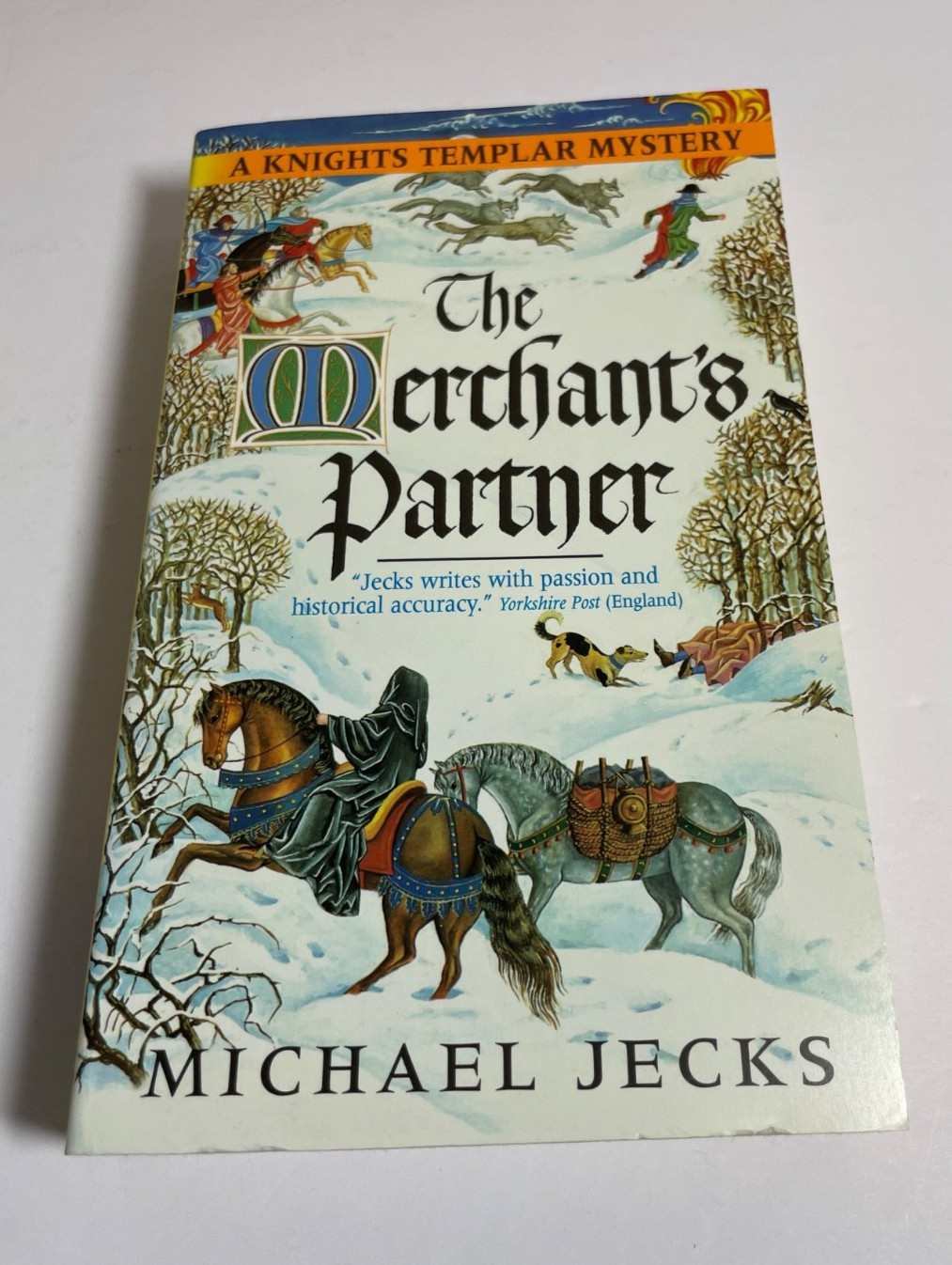 Knights Templar Myserty Michael Jecks 4 book lot PB