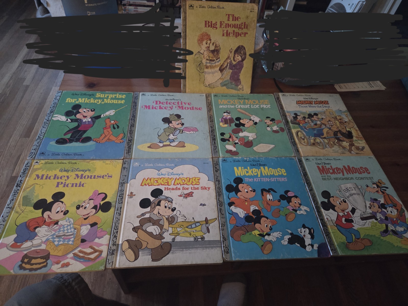Vintage Disney Little Golden Book Lot