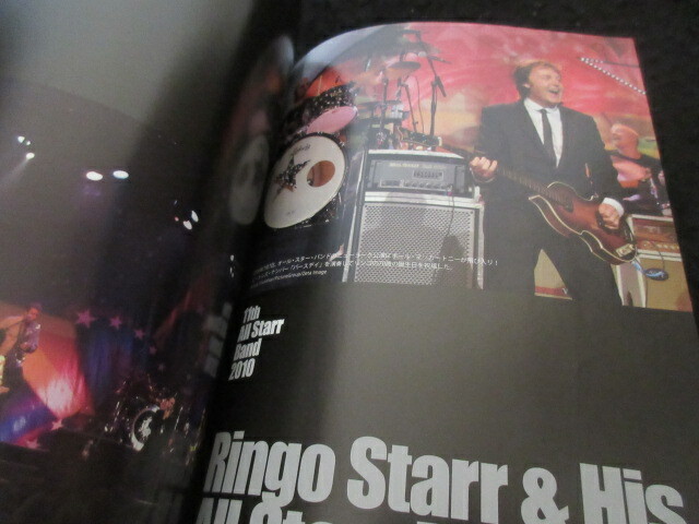Ringo Starr Beatles Dig Special Edition Japan Book 2013 w Promo Tour Flyer 2019
