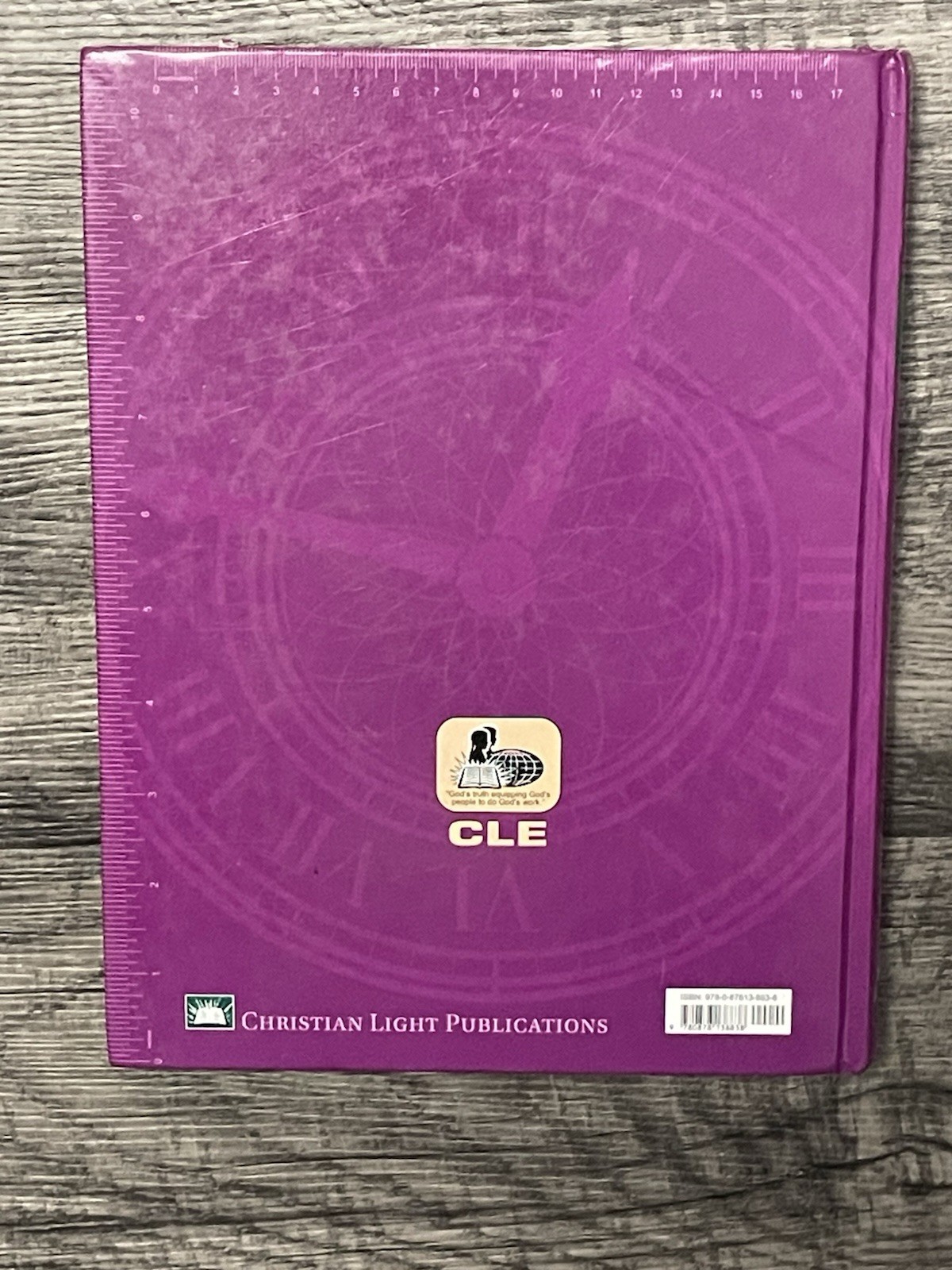 Christian Light Education Mathematics 4 Math Around the World Hardcover CLE