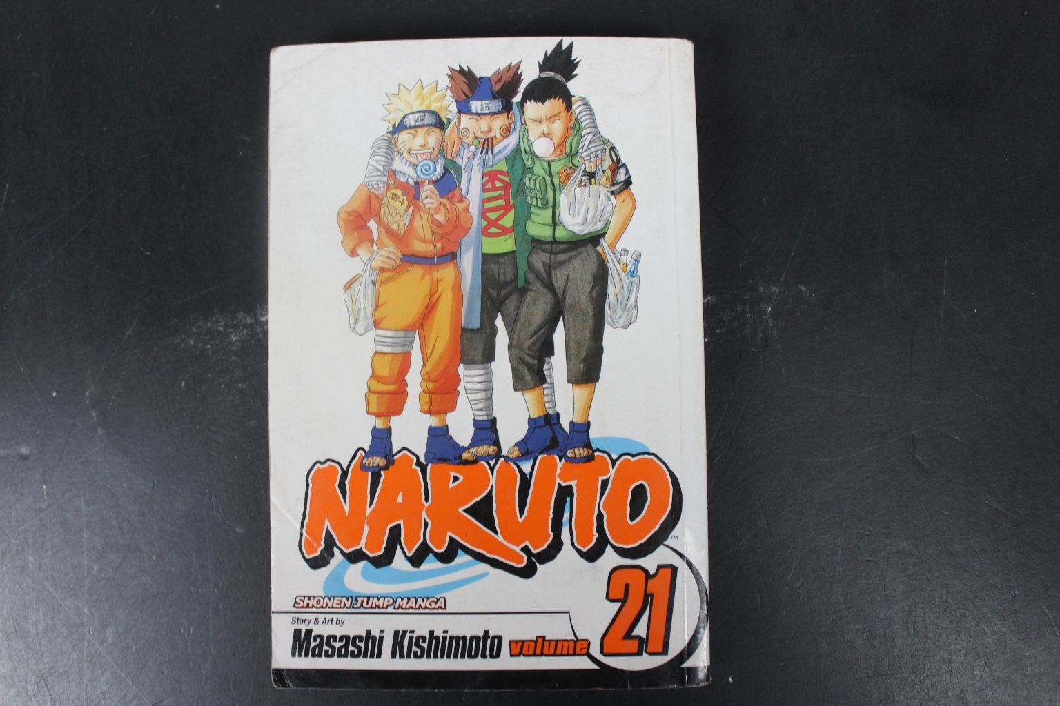 Naruto Vol 21 Masashi Kishimoto 2007 Shonen Jump Manga VIZ Media Graphic Novel