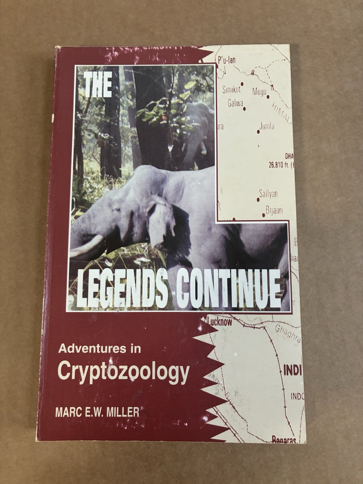 CRYPTOZOOLOGY Book“The Legends Continue”By Marc E. Miller