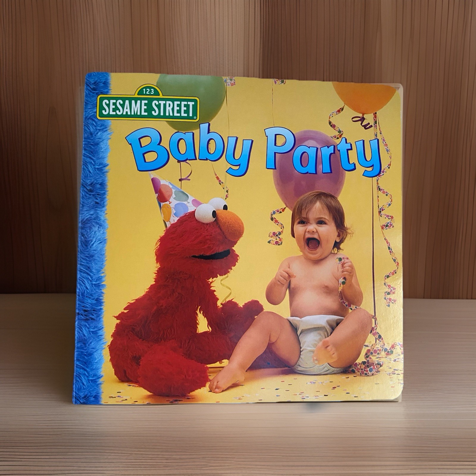 Sesame Street Baby Board Books 3-Pack Bath Time! Baby Love! Baby Party! NEW