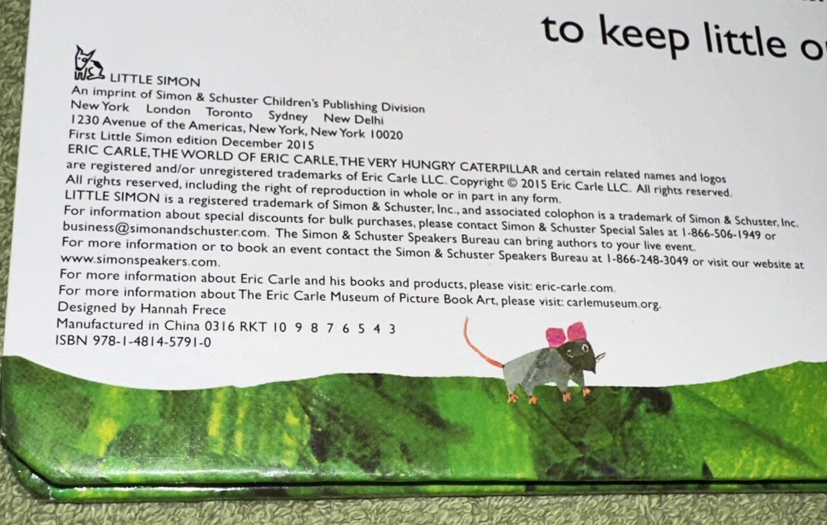 The World of Eric Carle Ser.: My First Busy Book by Eric Carle (2015, Children’s