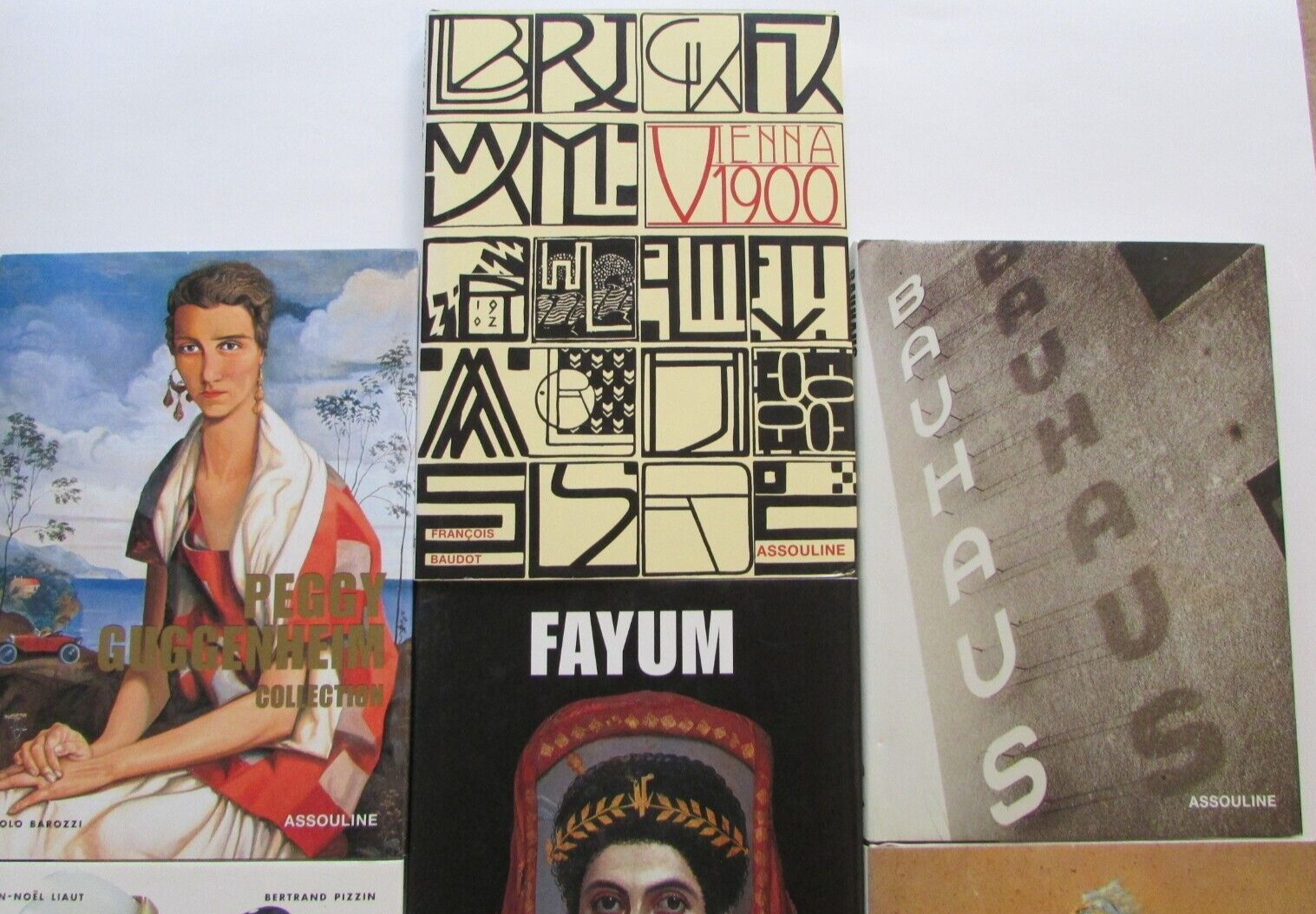 ASSOULINE Art & Fashion Assortment Small Hardbacks Balthus- Bauhaus Set 7