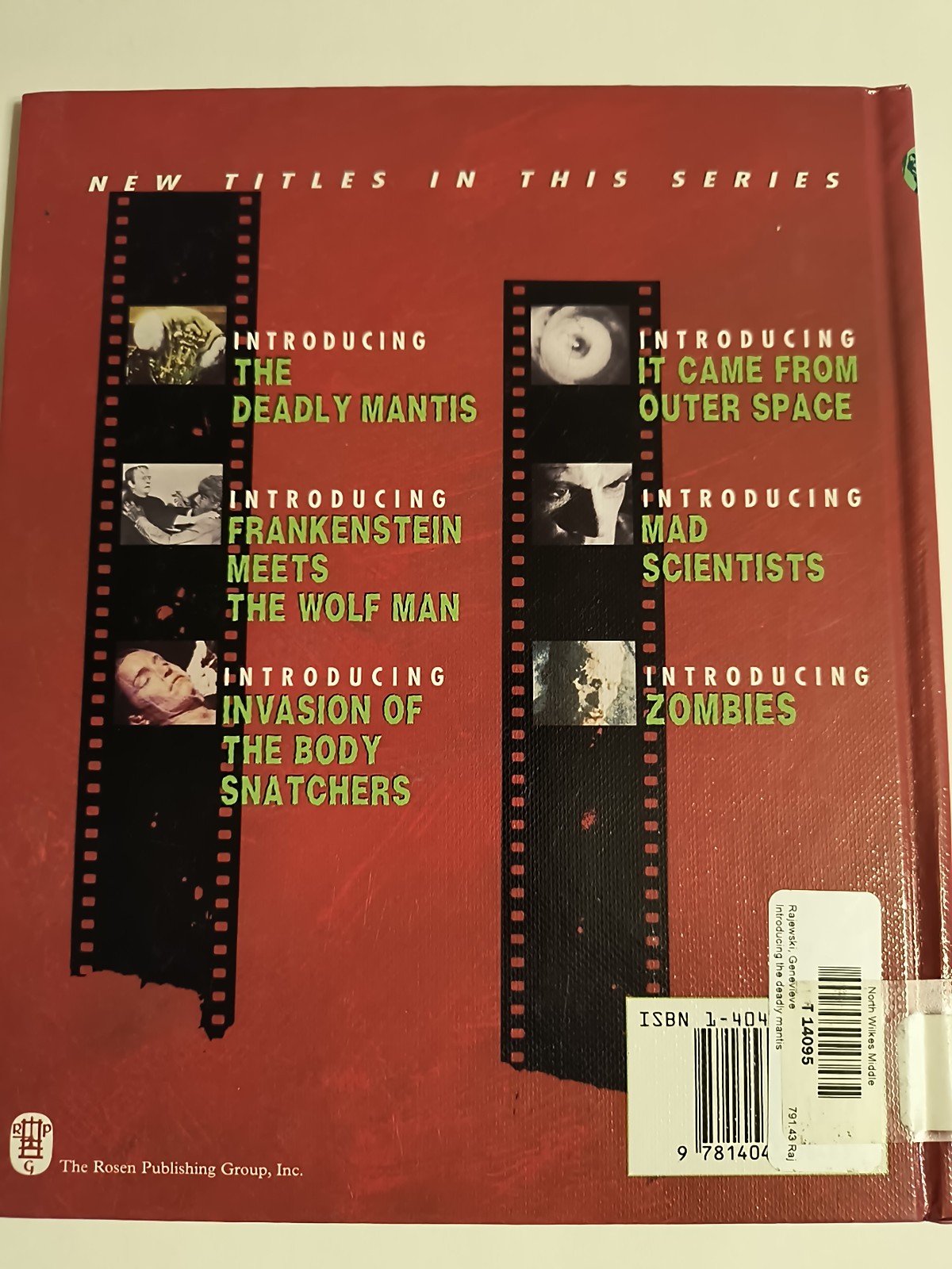 Famous Movie Monsters “Introducing” Series Lot of 5 *See Description*