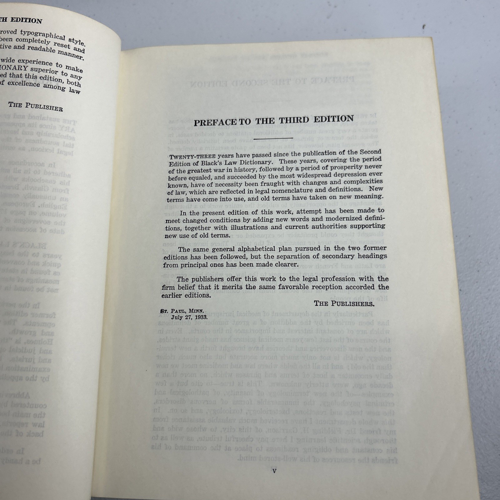 Black’s Law Dictionary De Luxe 4th Edition 1957 Guide Pronunciation Henry Black