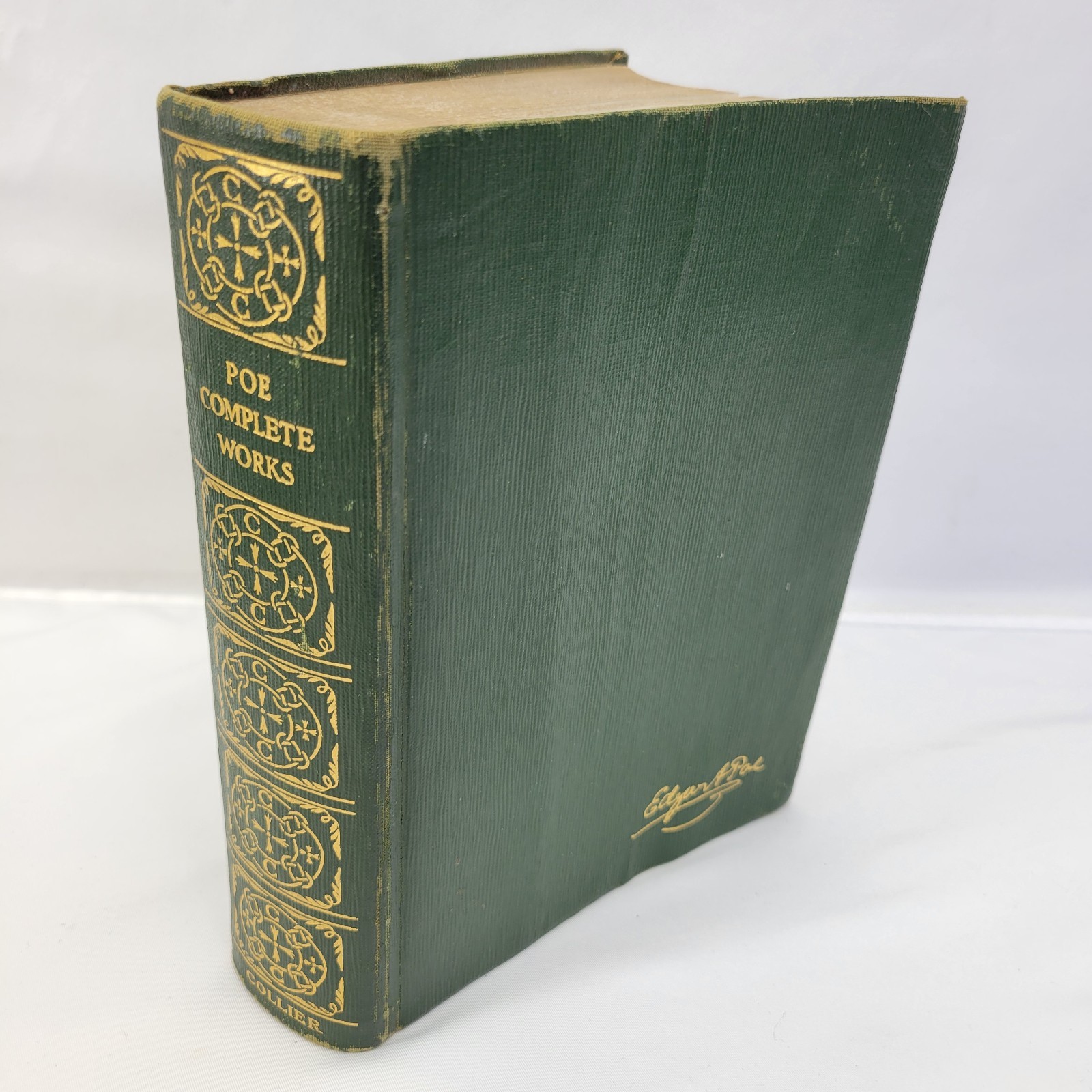 1927 POE COMPLETE WORKS Book Edger A. Poe Collier By Walter J. Black Co