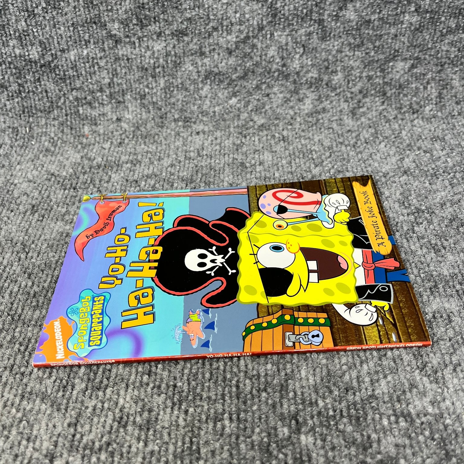 SpongeBob SquarePants Yo-Ho-Ha-Ha-Ha! David Lewman 2007 First Ed Joke Book