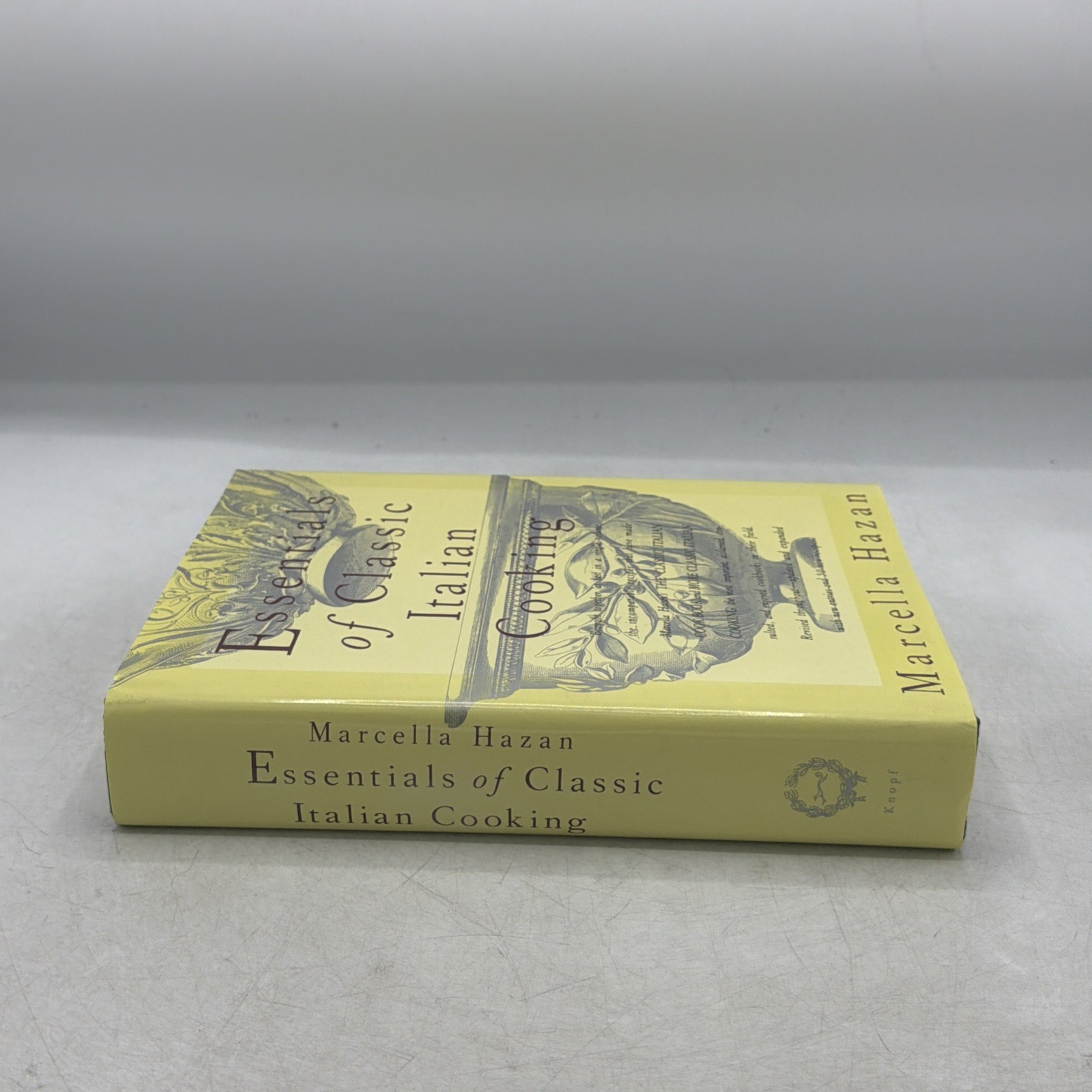Essentials of Classic Italian Cooking by Marcella Hazan 1993 Cookbook : VeryGood