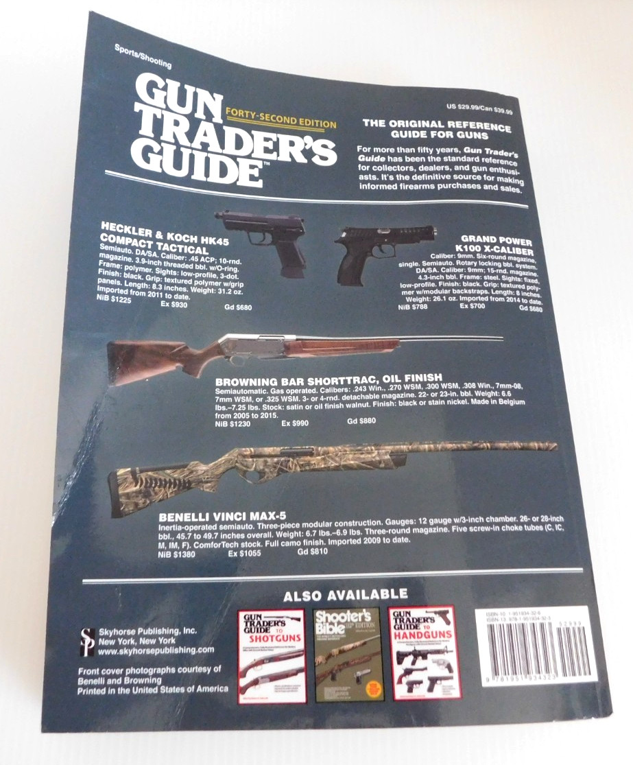 Shooter’s Bible/Gun Trader’s Guide Lot