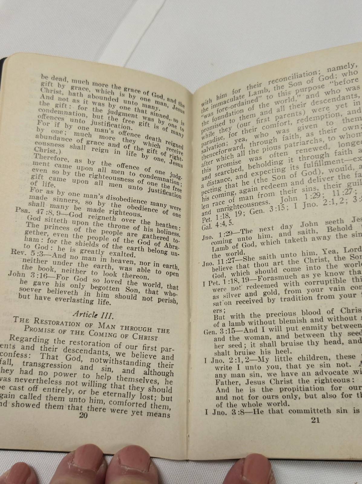 1931 & 1939 MENNONITE CONFESSION OF FAITH Dortrecht Historical S F Coffman