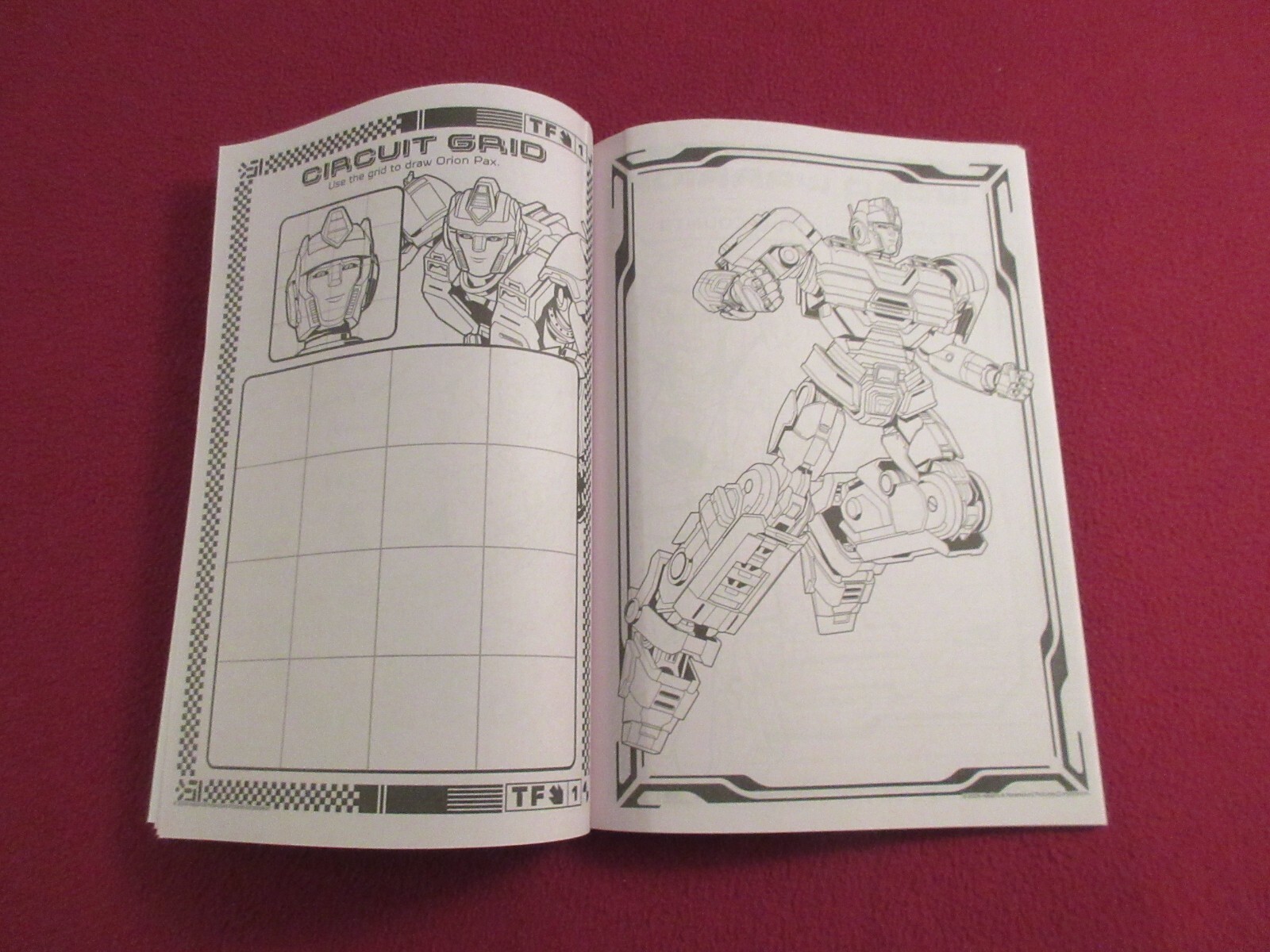 2023 Transformers One Jumbo Coloring & Activity Book – 80 Pages