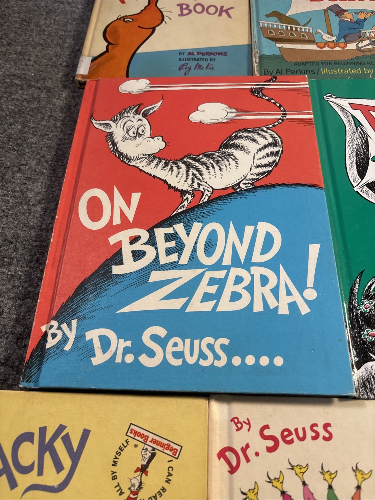 Lot of 16 Vintage Dr Suess Books I Can Read All By Myself Bright Early Beginning