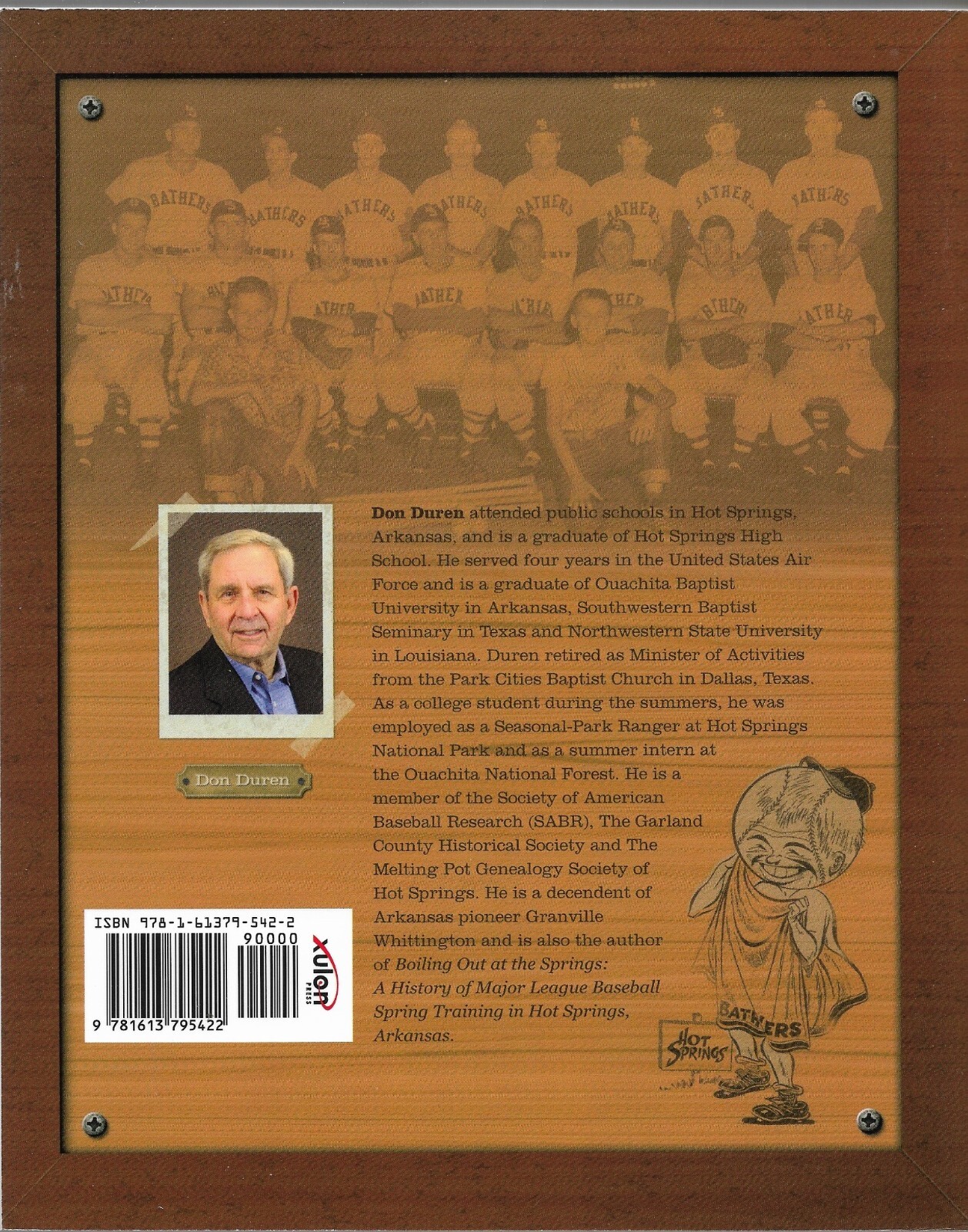 Bathers Baseball A History of Minor League Baseball at the Arkansas Spa 2011 Pb