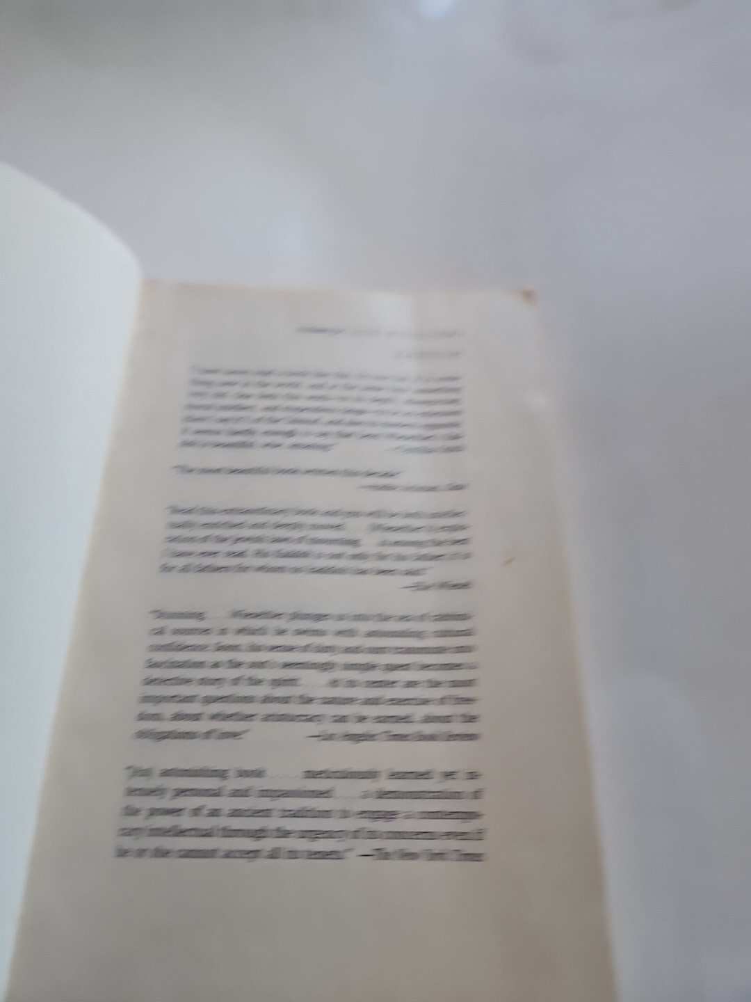 Kaddish Paperback Leon Wieseltier VG Condition