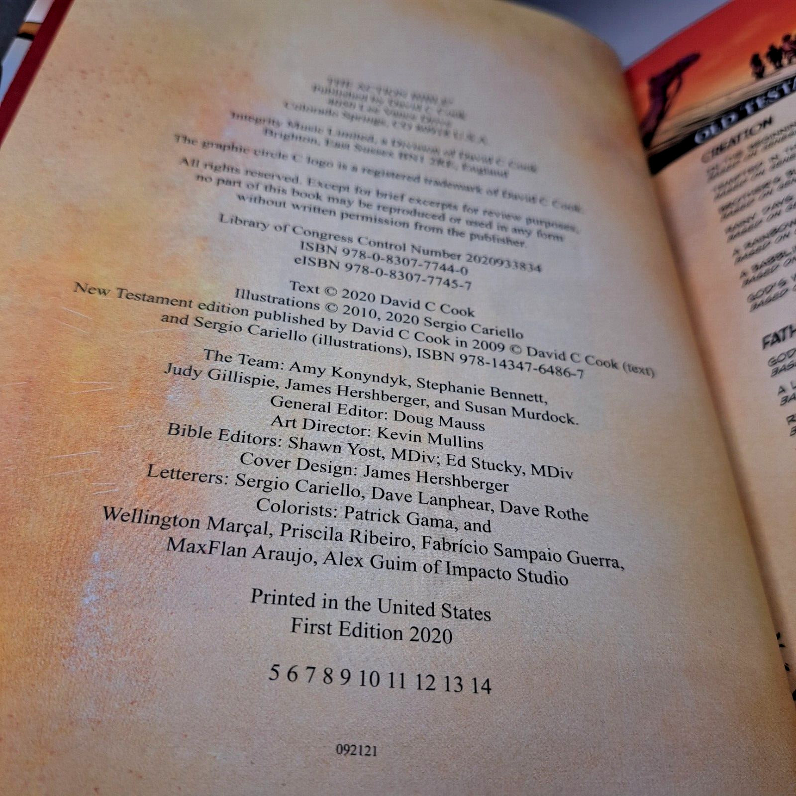 The Action Bible by Sergio Cariello H/C Updated -230 fast-paced narratives