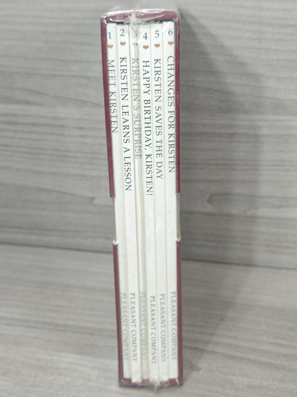 Pleasant Company American Girl Kirsten Books Box Set NEW Factory Sealed Vintage