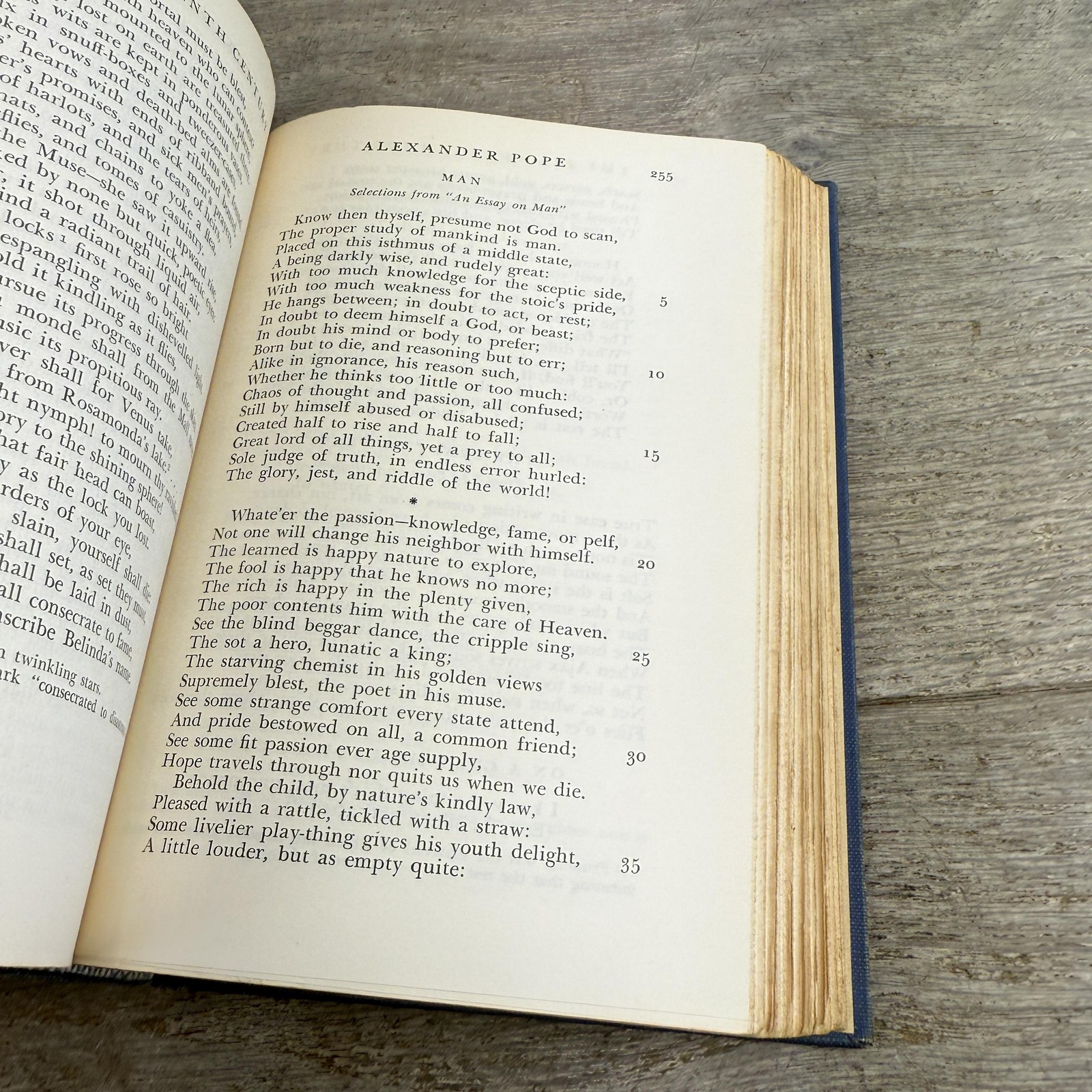 Vintage 1932 Book of Living Verse Louis Untermeyer Harcourt Brace Poetry HC