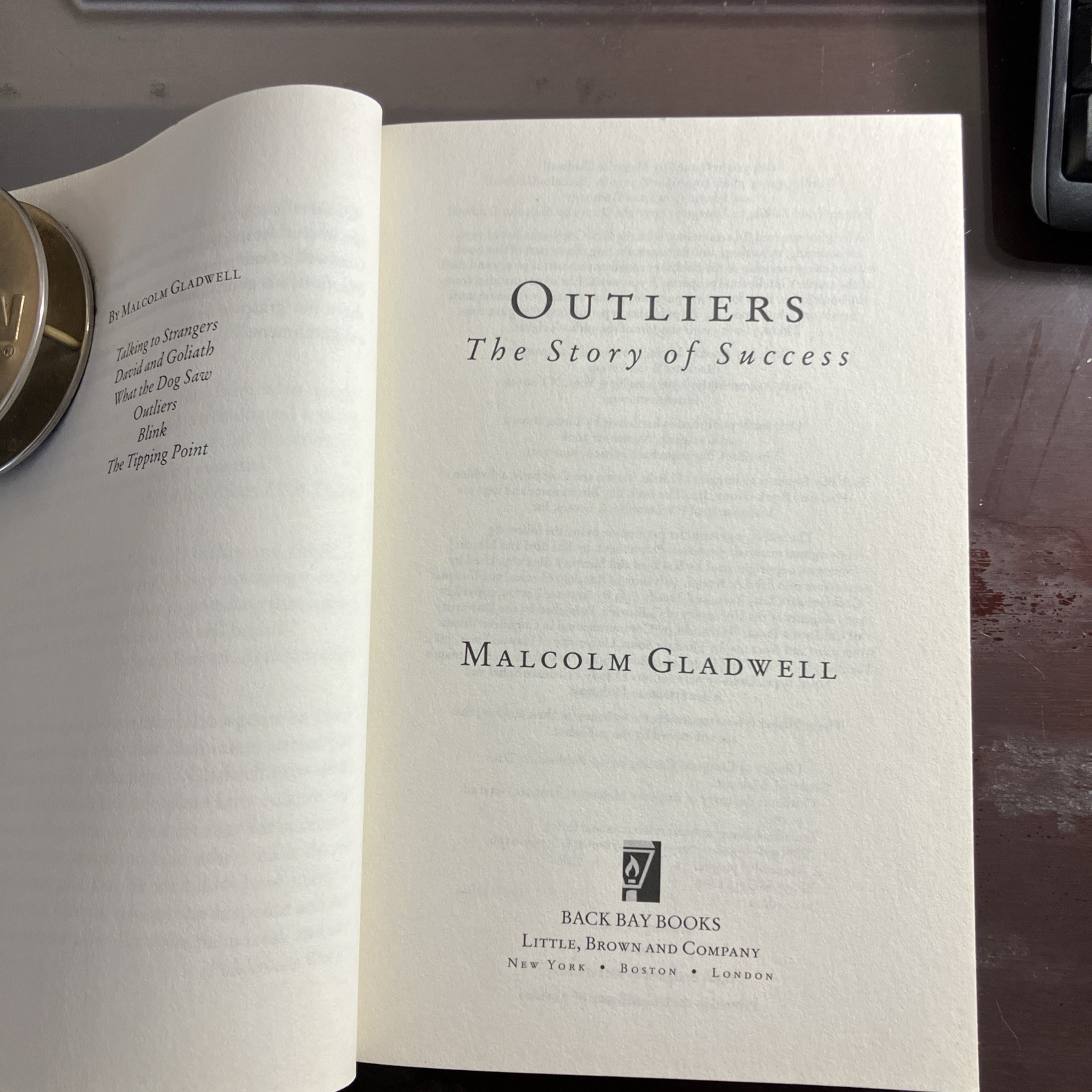 Outliers by Malcolm Gladwell: New Trade Paperback, FREE SHIP