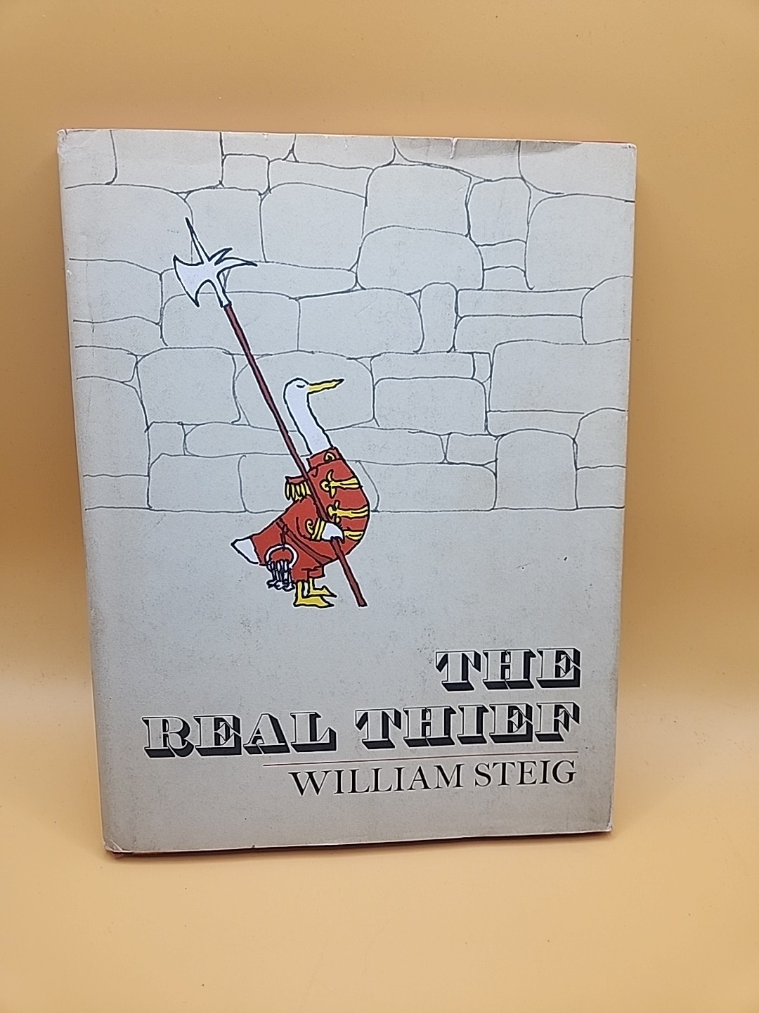 THE REAL THIEF William Steig 1973 Stated First Edition HBDJ EXC