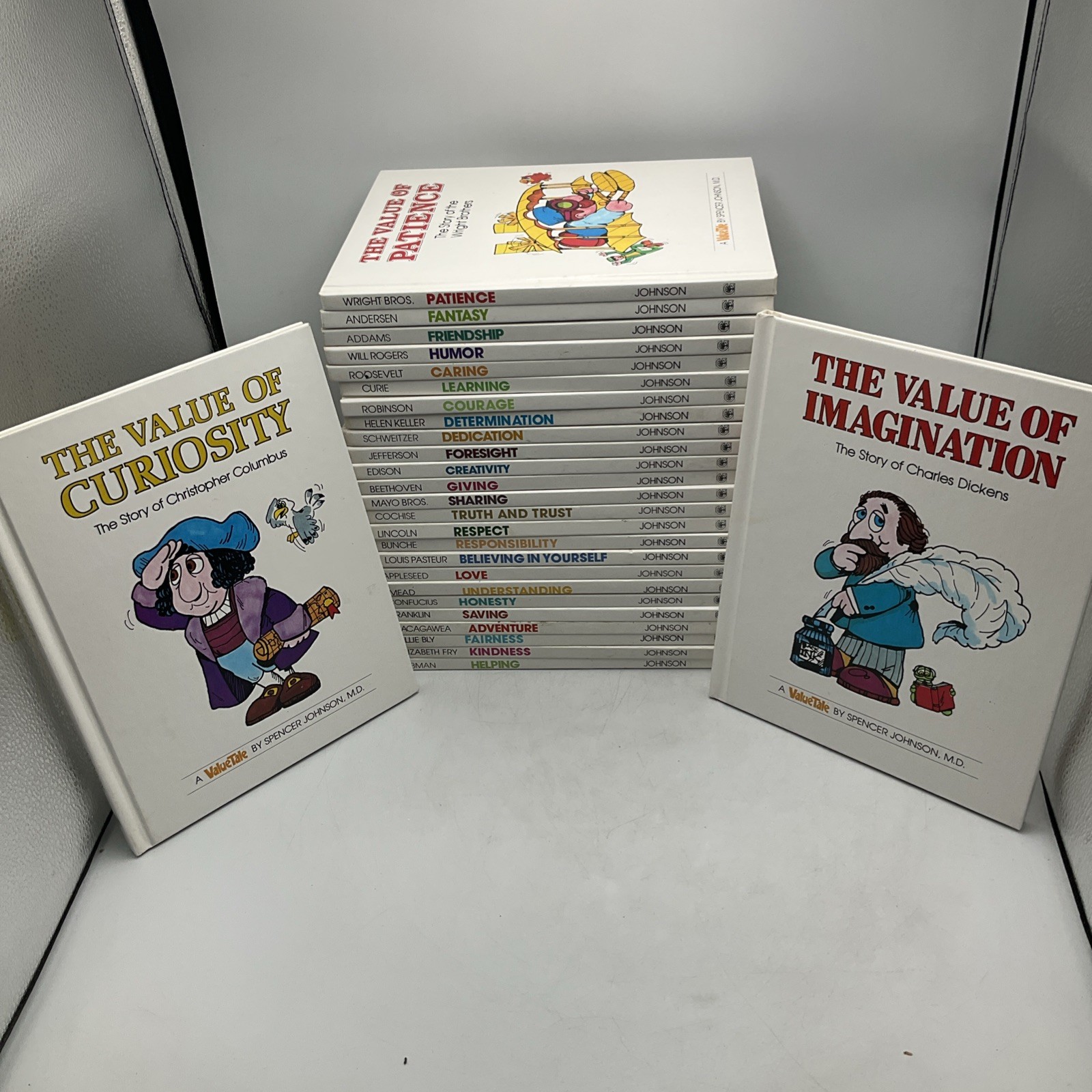 RARE Johnson Vintage set ValueTale Set Of 27!!! THE VALUE OF SERIES MIXED-HC-VG