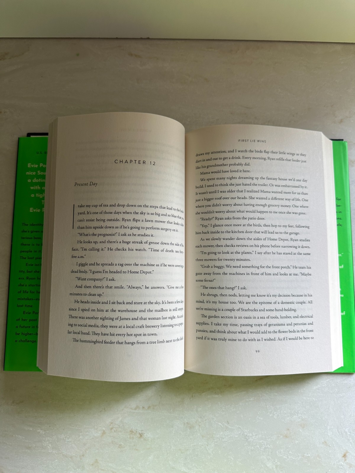 First Lie Wins by Ashley Elston – Hardcover (2024) – Reese’s Book Club Thriller