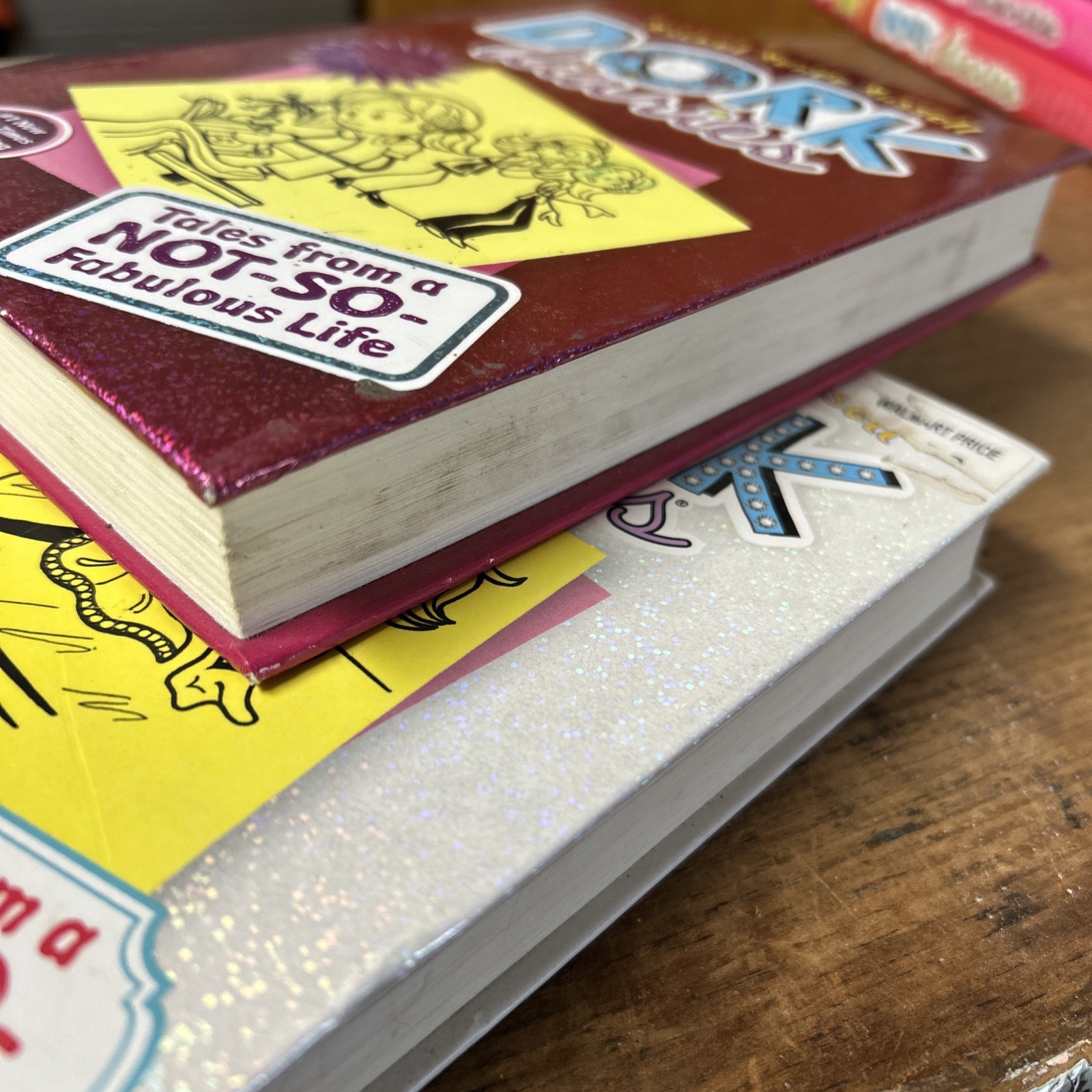 Dork Diaries Hardcover Books Rachel Renee Russell Lot Series 1, 4, 7, 11, 12, 13