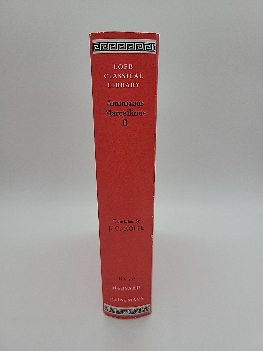 002: Ammianus Marcellinus: History Books 20-26,, Marcellinus, Rolfe..