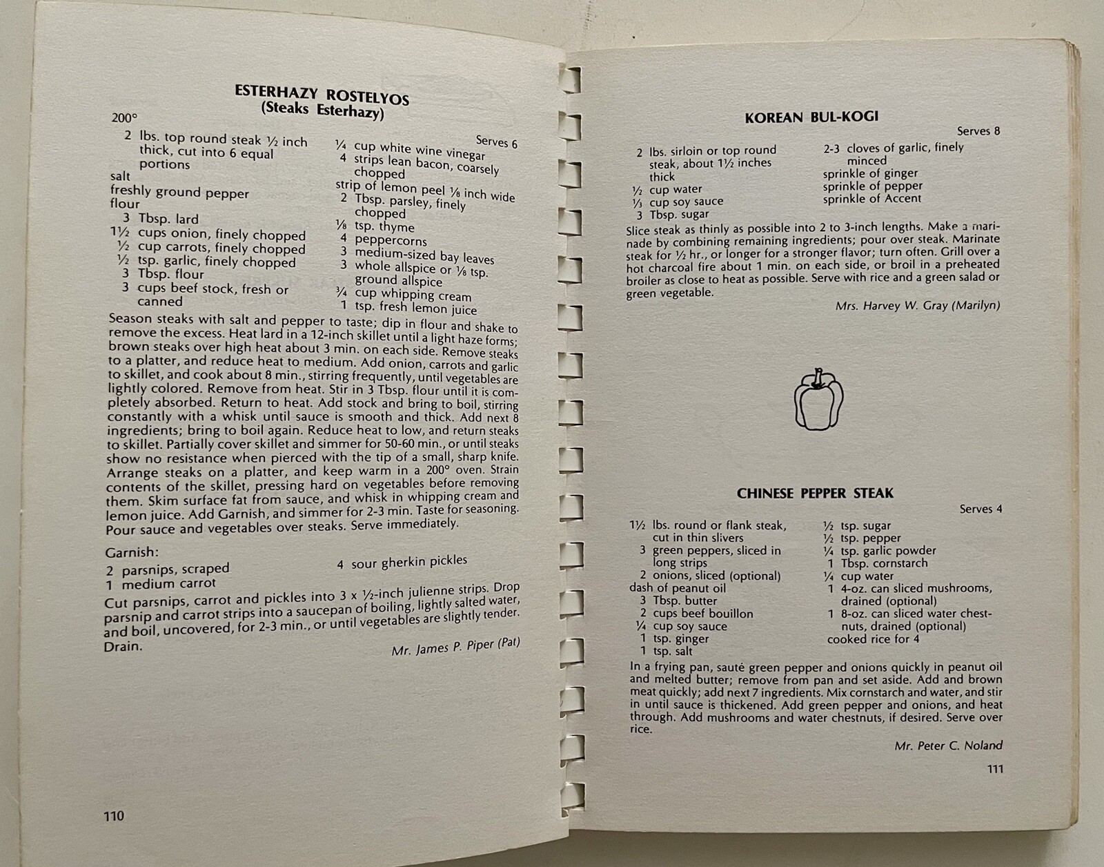 1981 WARRENTON, VA, HIGHLAND SCHOOL COOKBOOK THE HIGHLAND SAMPLER 294 PAGES