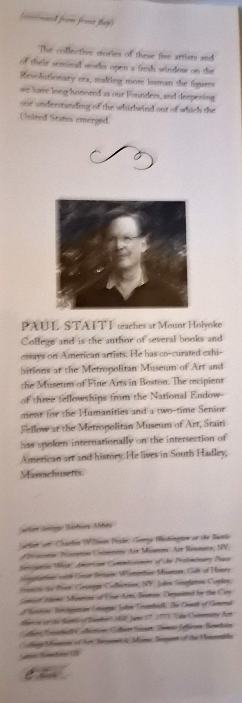 Of Arms and Artists by Paul Staiti (American Revolution Thru Painters’ Eyes)