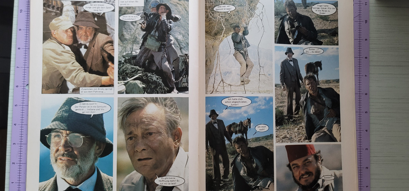 Indiana Jones and the Last Crusade – German Comic/Magazine/Photobook