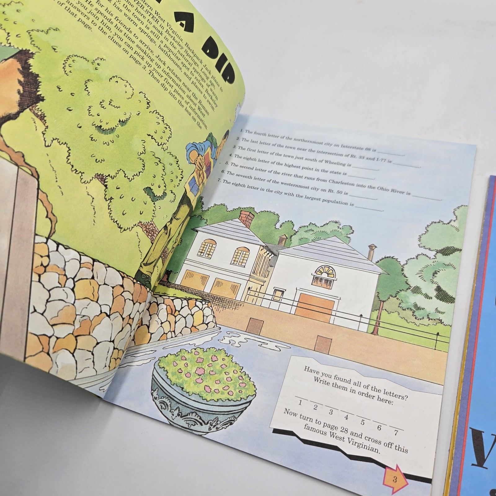 Highlights Which Way USA West Virginia Puzzle Book Fun Educational Activity