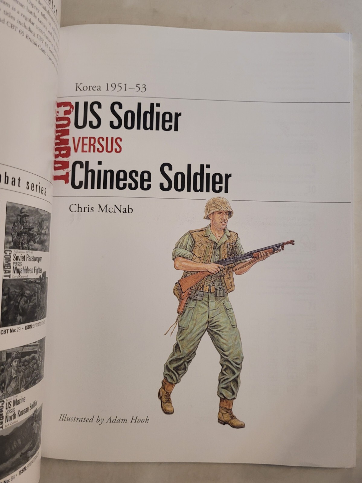 Combat 59: “U.S. Solder Versus Chinese Soldier Korea 1951-53” by Chris McNab