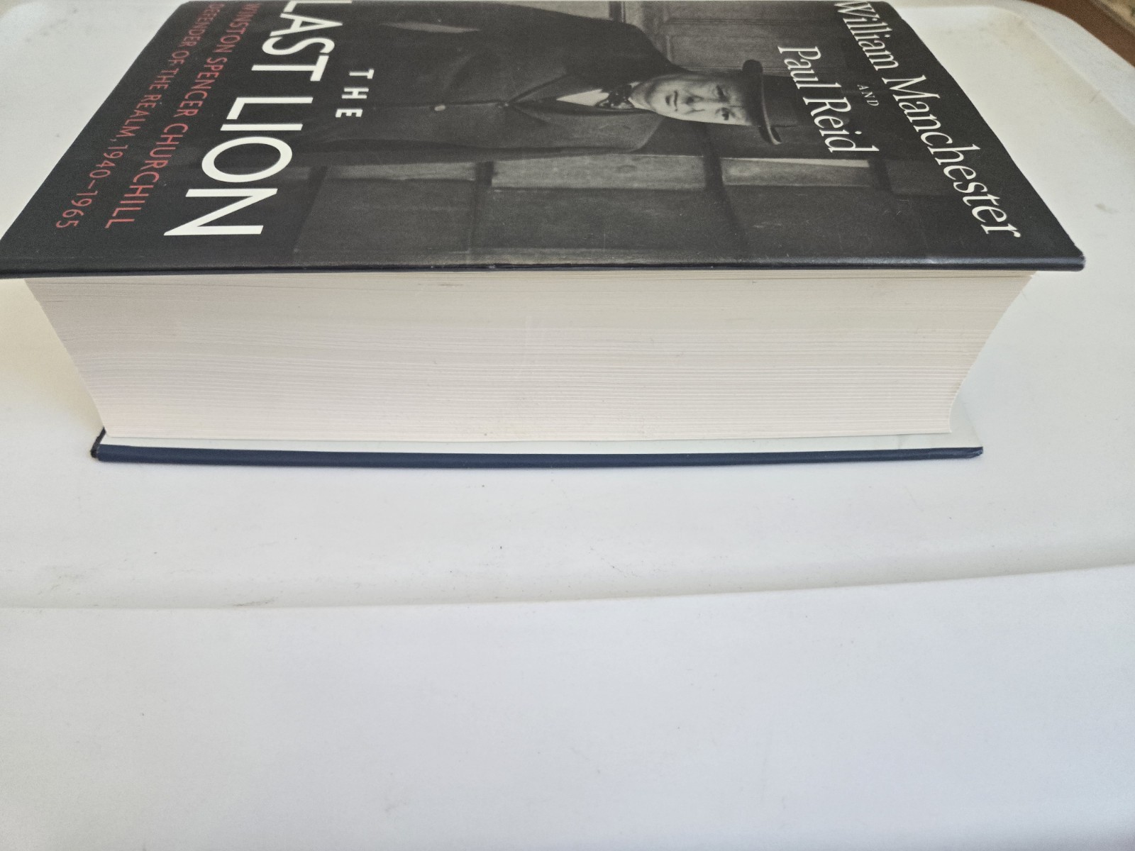 The Last Lion by Manchester & Reid, HC, DJ 1st, 1st LIKE NEW WWII History